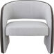 Rosalia Mina Light Grey / Meg Ash Lounge Chair